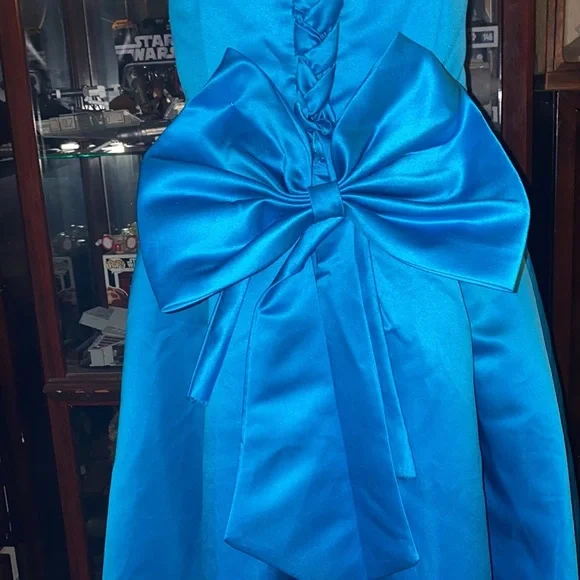 Blue never used dress size 10 with corset to adjust - Picture 6 of 13